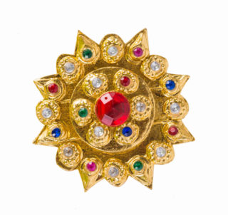 Indian jewlery with ruby