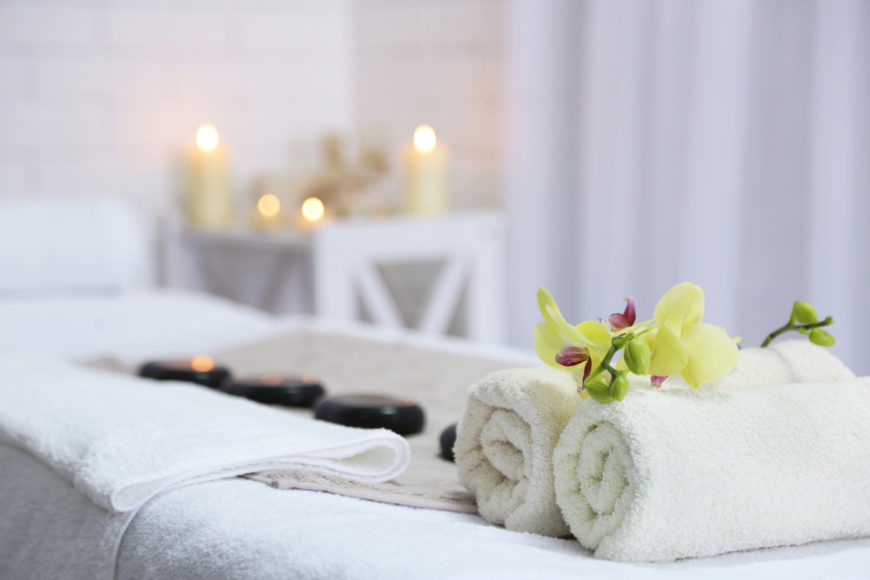 Inside a beautiful spa business
