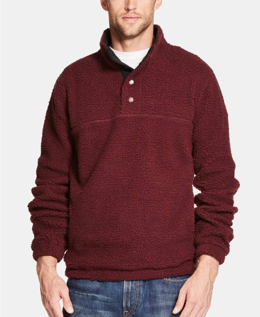 different types of men's sweaters
