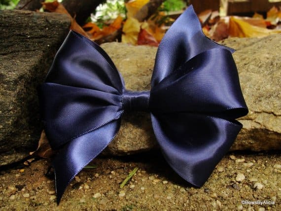 Satin bow