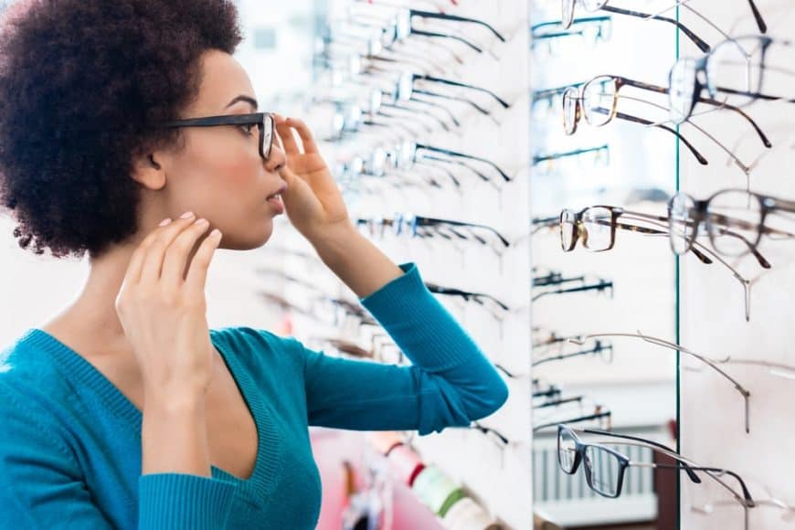 Types and styles of eye glasses for your vision and face