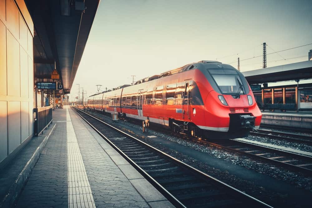 red train