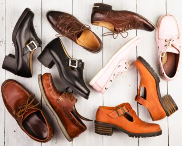 Pairs of unisex footwear