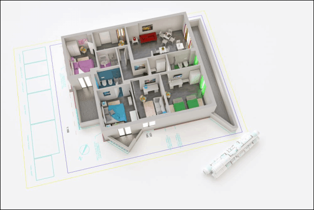3D Architecture Plan