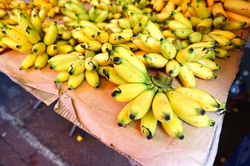 Manzano bananas