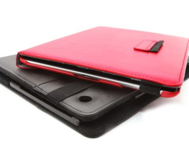 Black and Red Tablet Covers