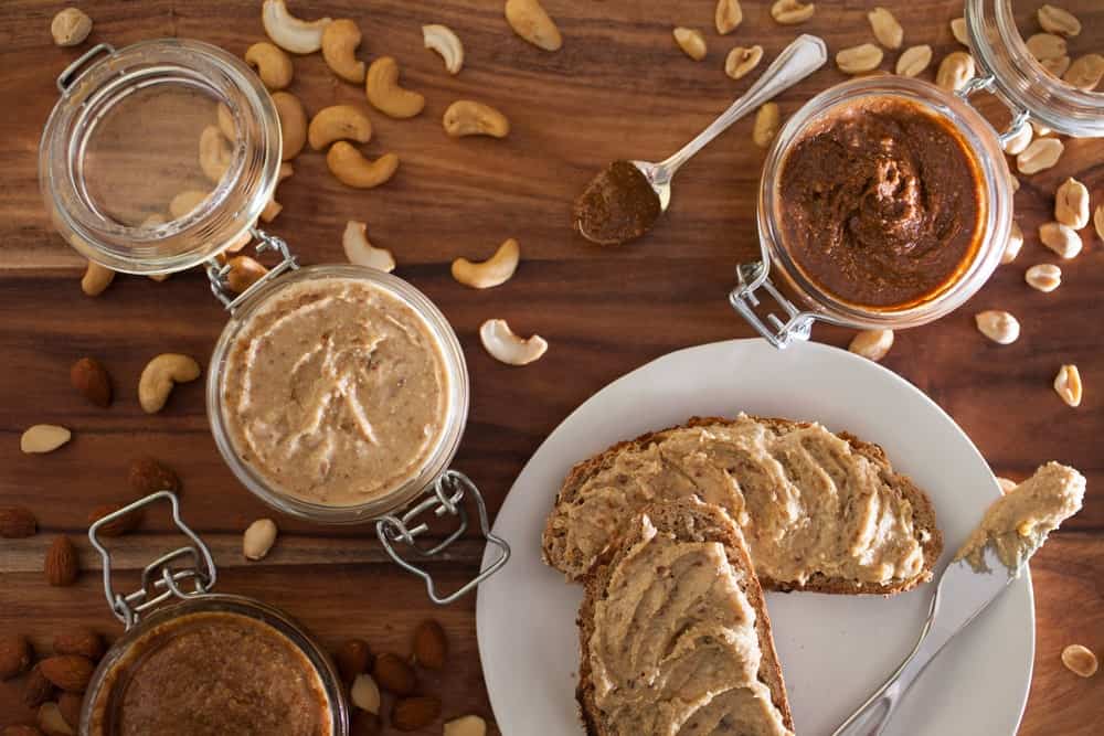 10 Different Types of Nut Butter