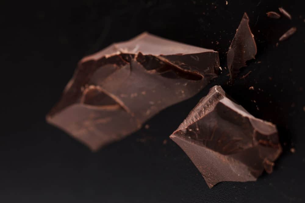 Pieces of Compound Chocolate