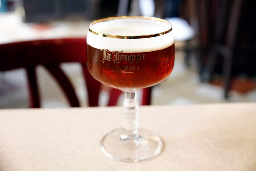 Tripel Beer in a glass