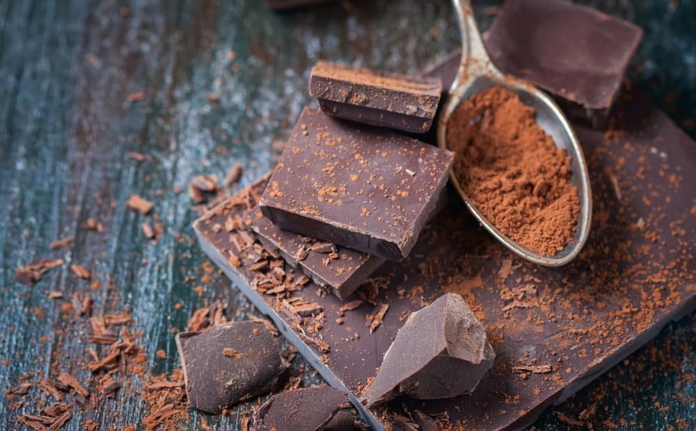 Dark Chocolate on a Dark Background