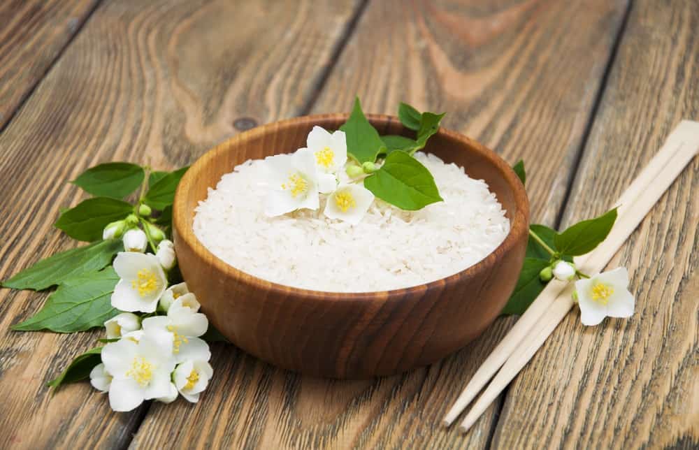 A bowl of Jasmine Rice