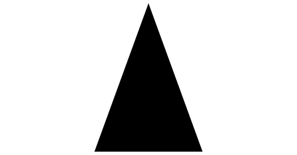 Isosceles Triangle Icon