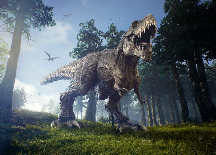 Amazing picture of Tyrannosaurus Rex
