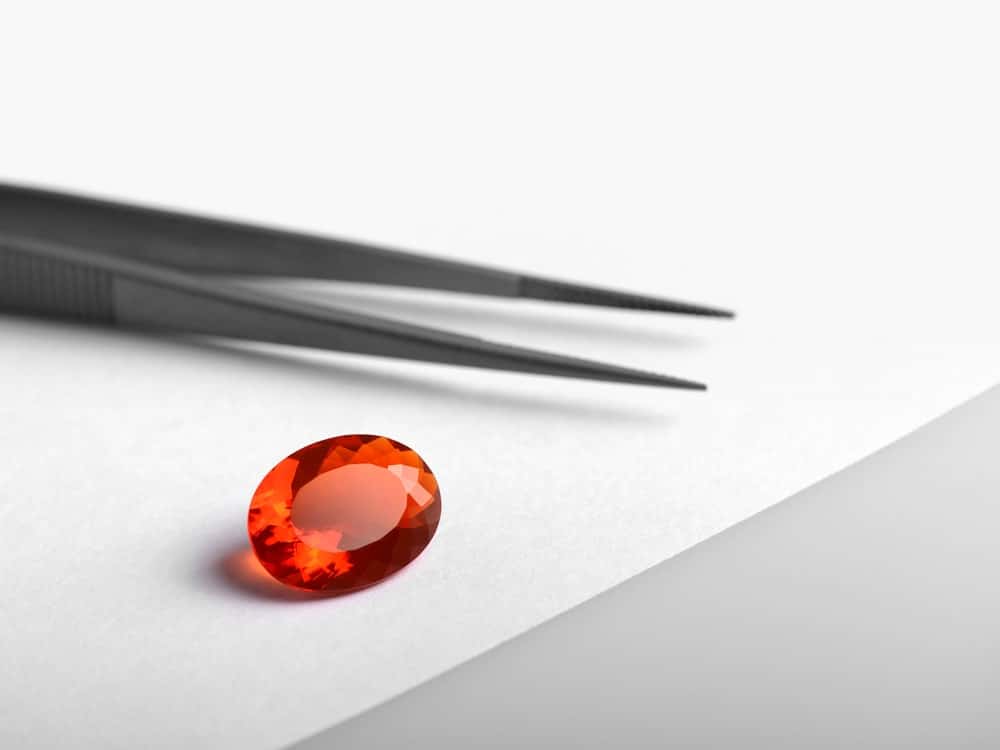 Mexican Fire Opal Gemstone