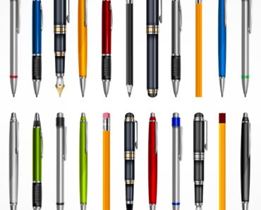 Different types of pens