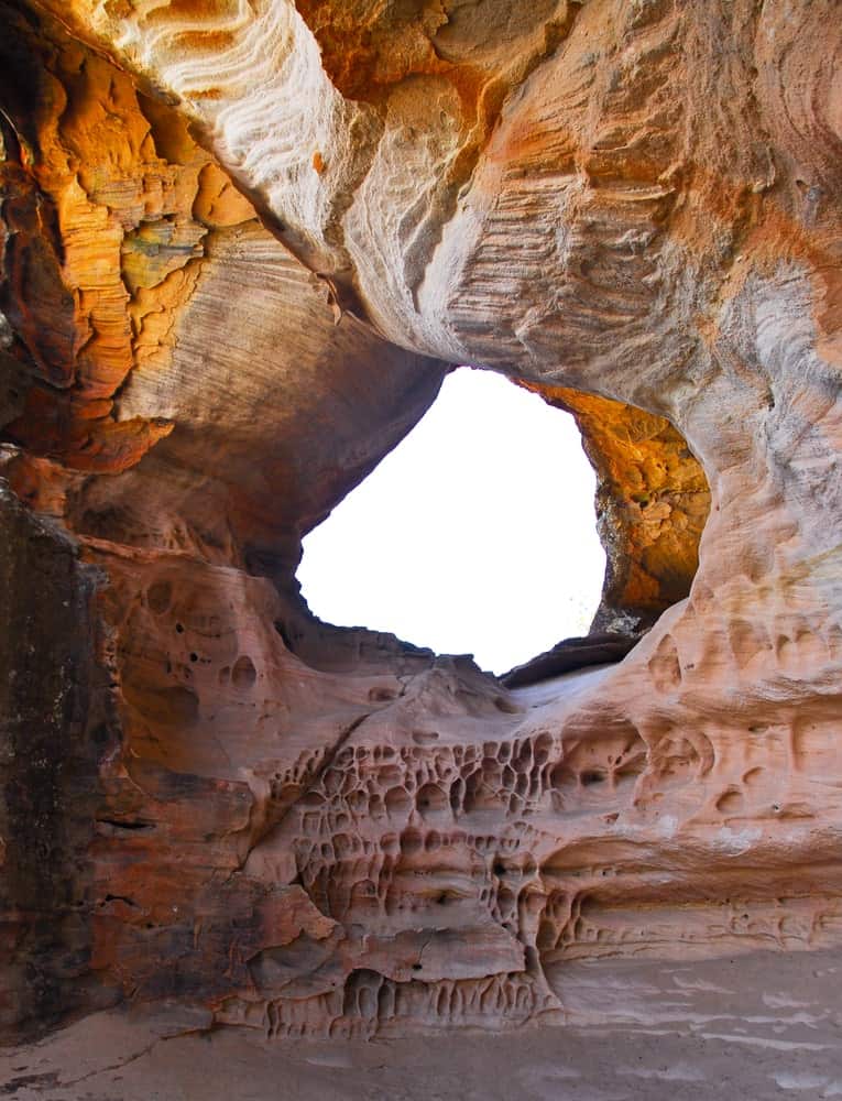 Sandstone cave in Pilliga, New South Wales