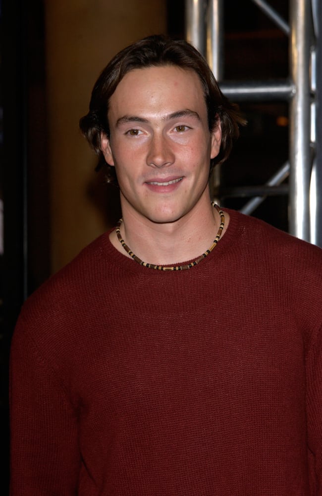 Chris Klein attended the special screening in Los Angeles of the new James Bond movie Die Another Day.