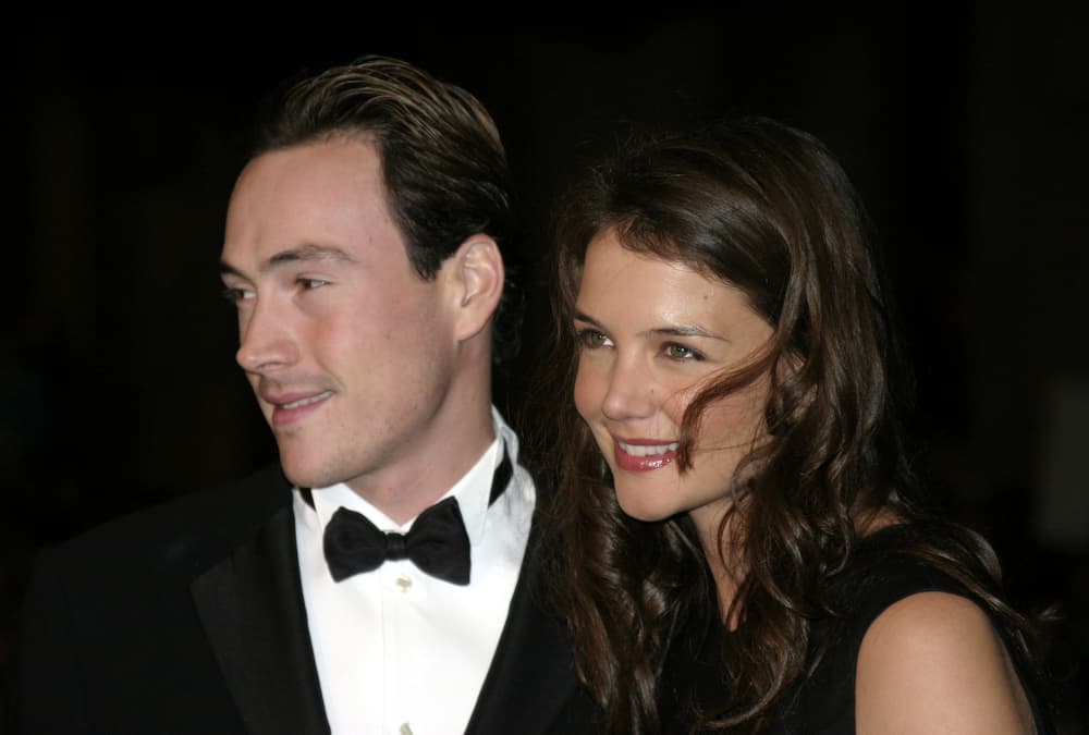 Chris Klein and Katie Holmes attended the "Ocean's Twelve" Los Angeles Premiere held at the Grauman's Chinese Theater in Los Angeles, California.