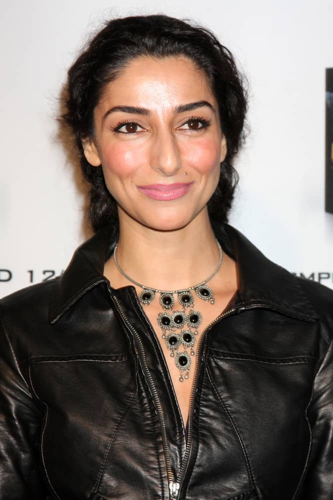 Necar Zadegan during the "24" Marathon Challenge Event.