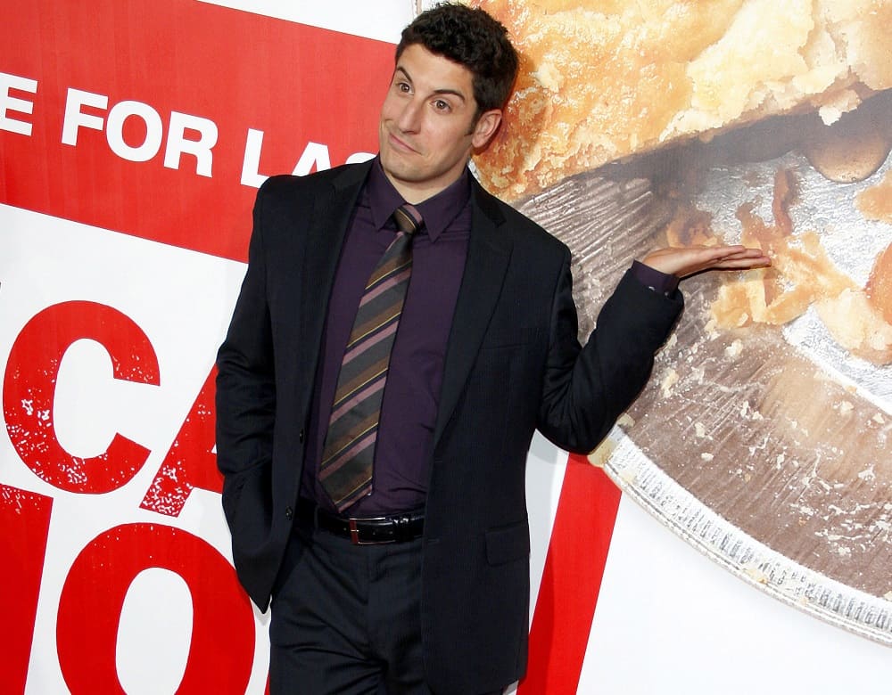 Jason Biggs attended the American Pie Reunion premier.