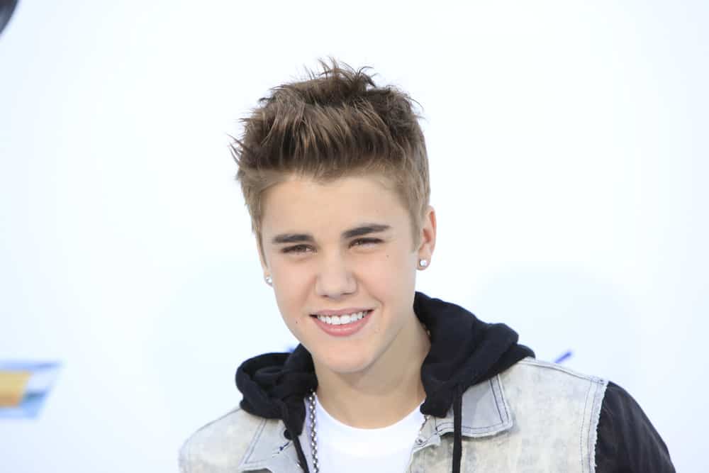 Justin Bieber attended the 2012 Billboards Music Awards.