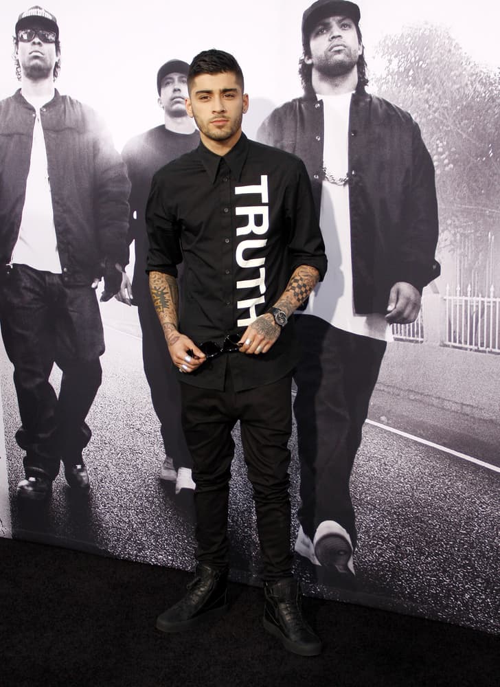 Zayn Malik was seen in a movie premier in USA back in 2015.