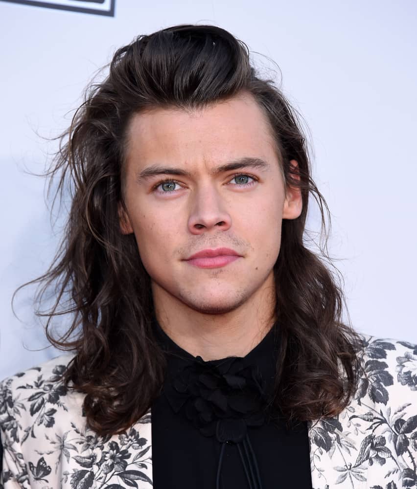 Harry Styles attended the 2015 American Music Awards.