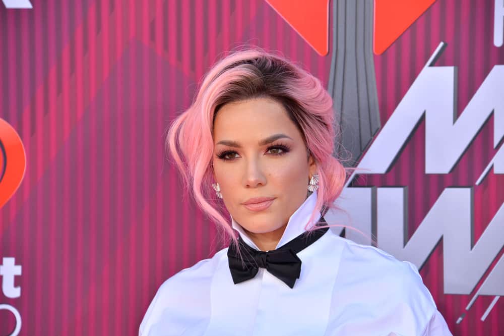 Halsey attended the 2019 iHeart Radio Music Awards.