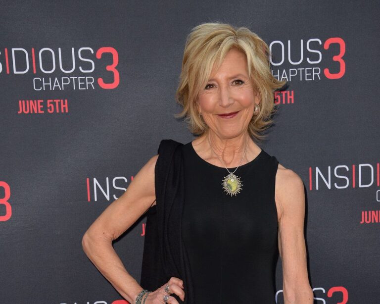 Actress Lin Shaye attended the world premiere of her movie Insidious Chapter 3 at the TCL Chinese Theatre in Hollywood.