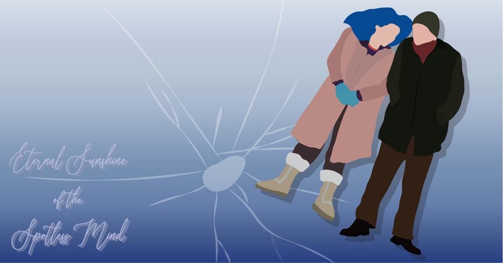 This is an illustration of the scene from Eternal Sunshine of the Spotless Mind.