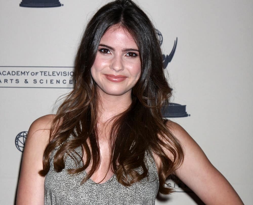 Shelley Hennig attended the 2012 Emmy Awards.