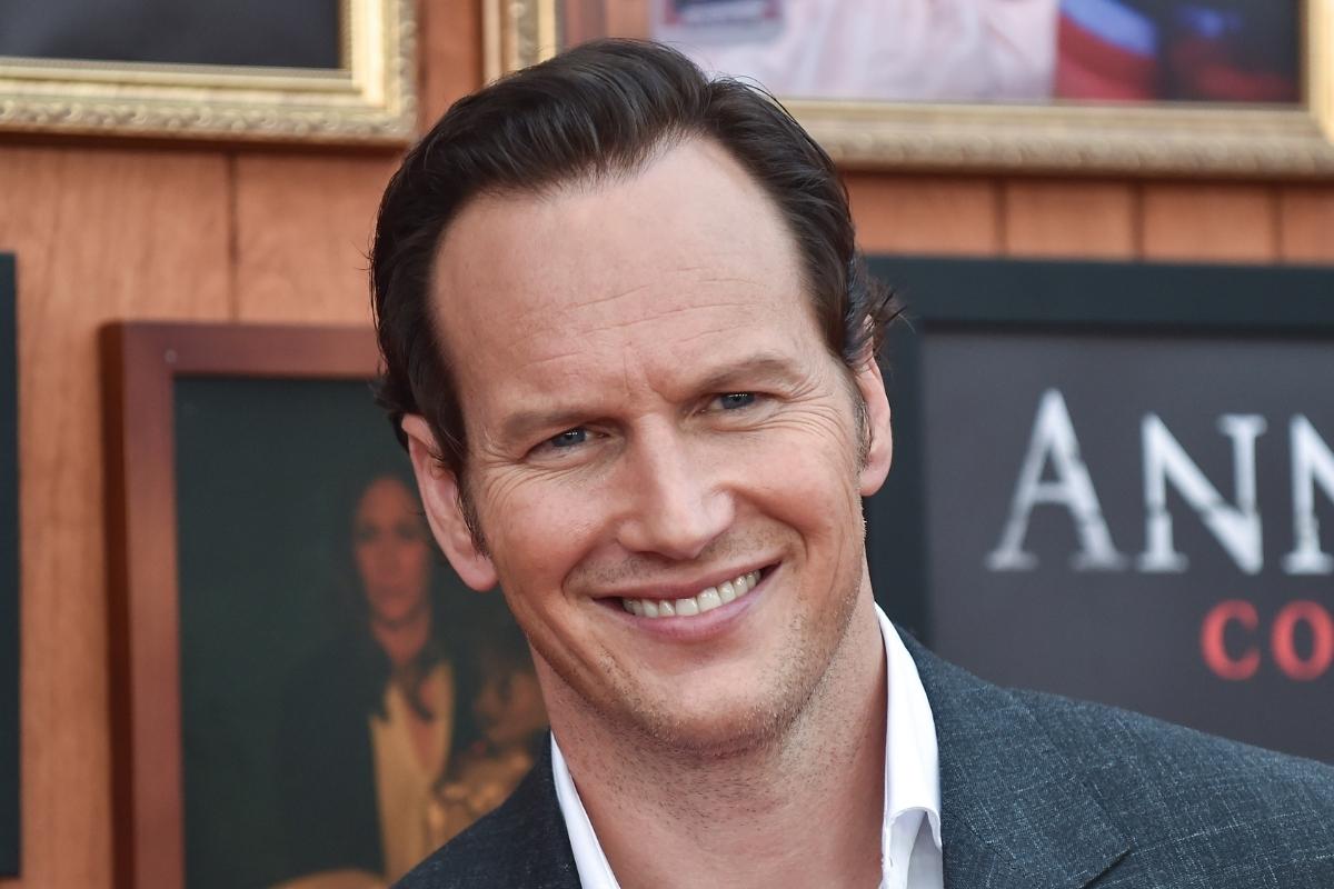 A Photo of Patrick Wilson in the movie premiere of Annabelle.