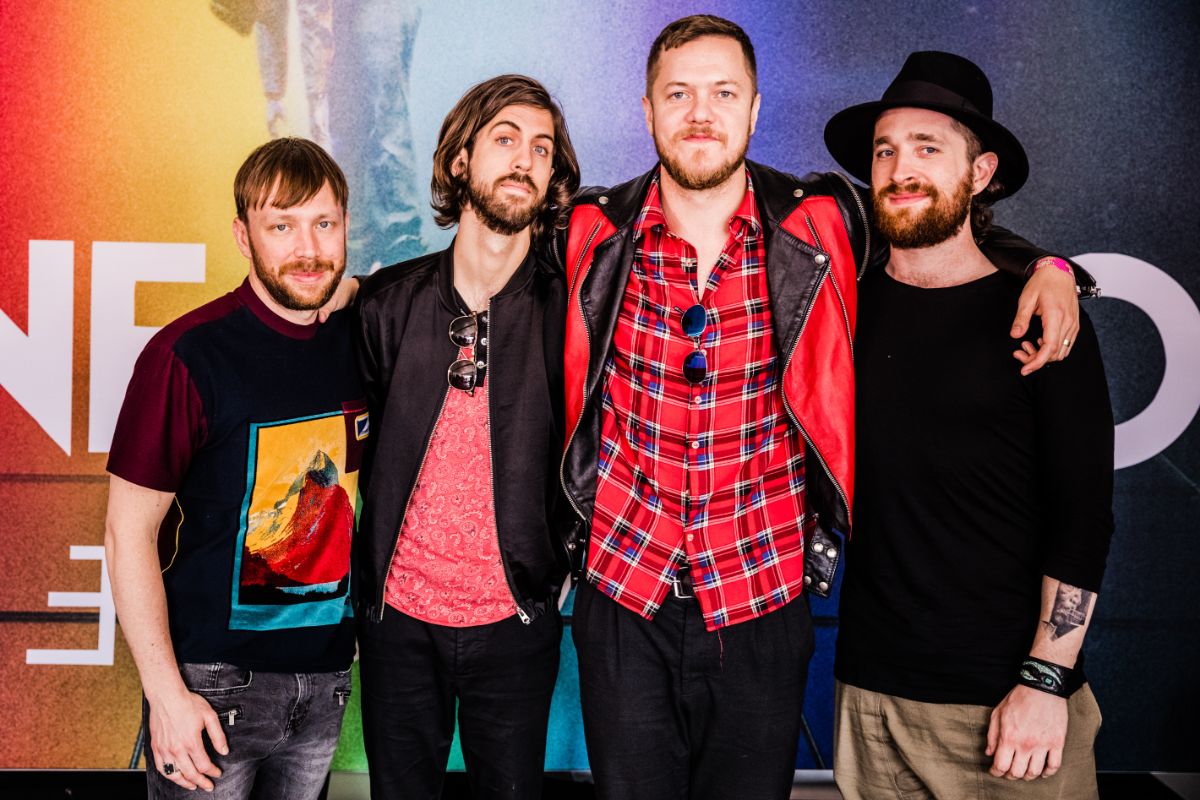 Pinkpop festival with Imagine dragons.