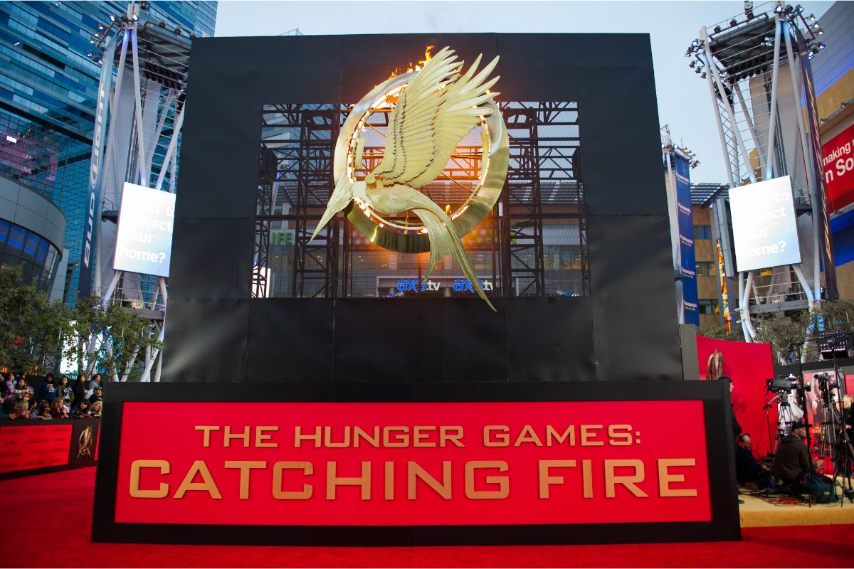 The Hunger Games Catching Fire premire at Los Angeles.