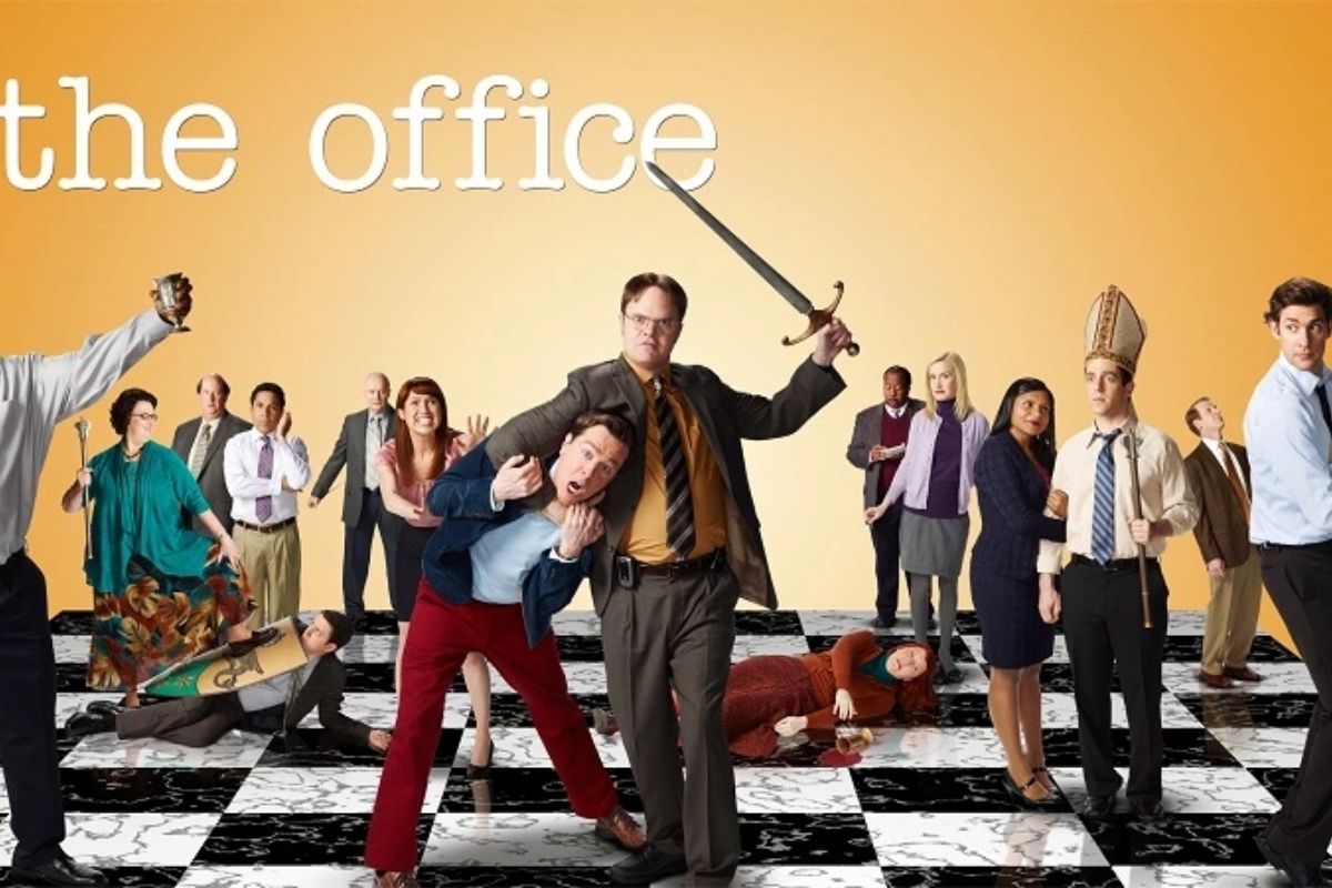 Famous mockumentary comedy video titled "The Office". 