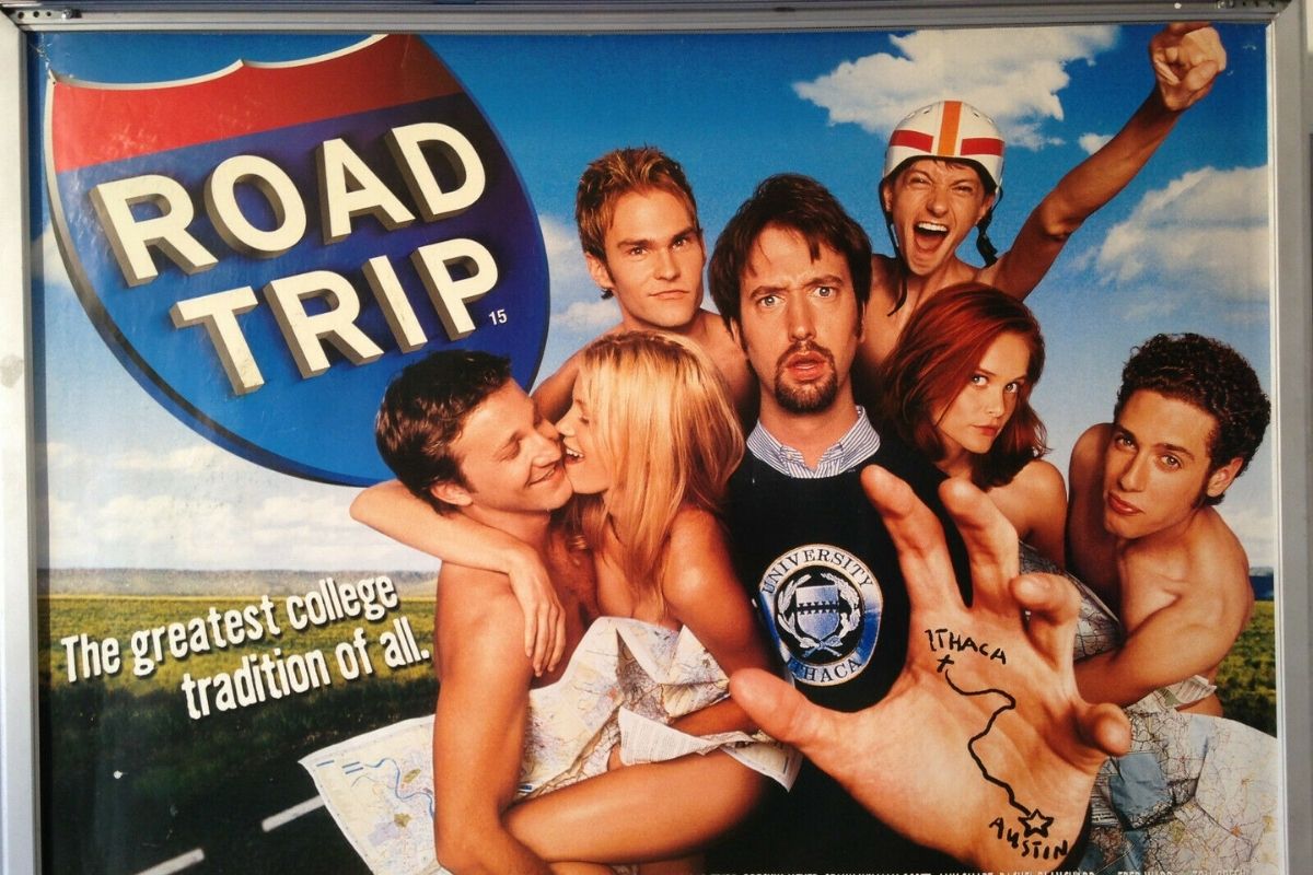 Roat trip comedy movie entitled "Road Trip".