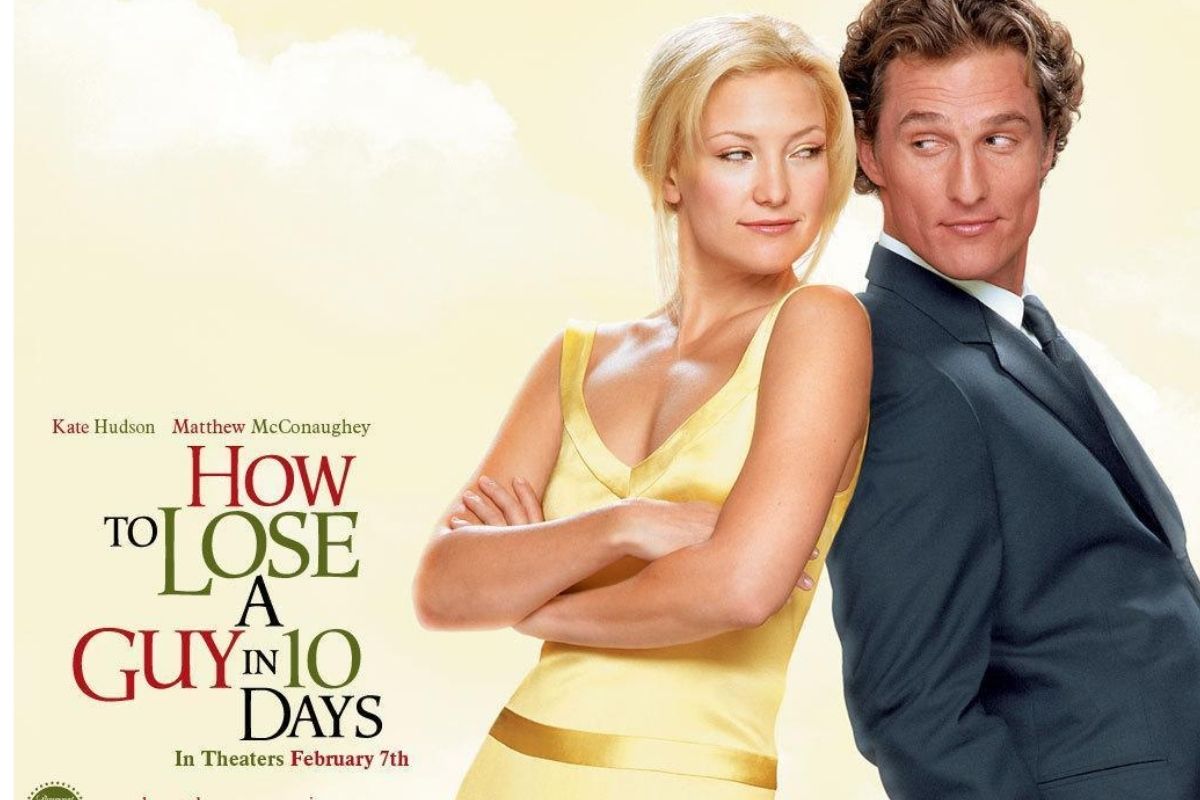 Romantic comedy titled "How To Lose A Guy In 10 Days".