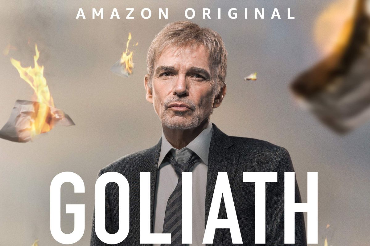 A movie cover of Goliath with Billy McBride.