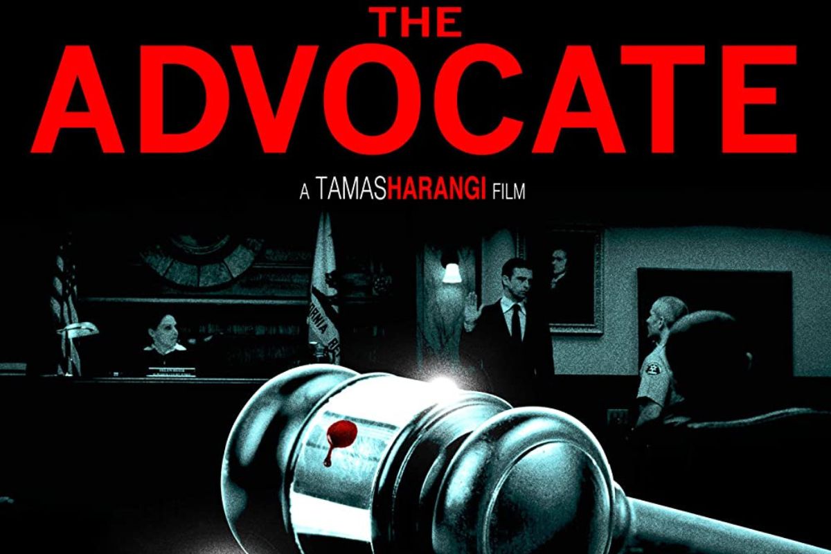 The Advocate concept photo for the cover.