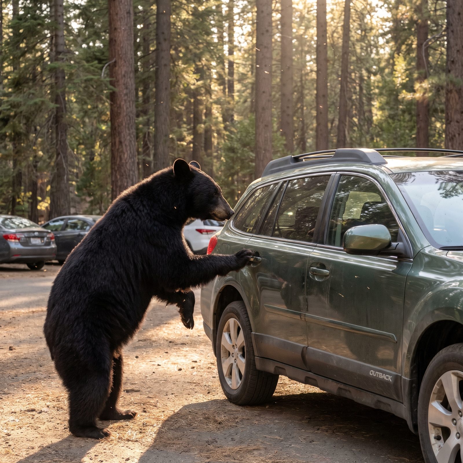 Bears That Open Car Doors and 'Bear-Proof' Canisters
