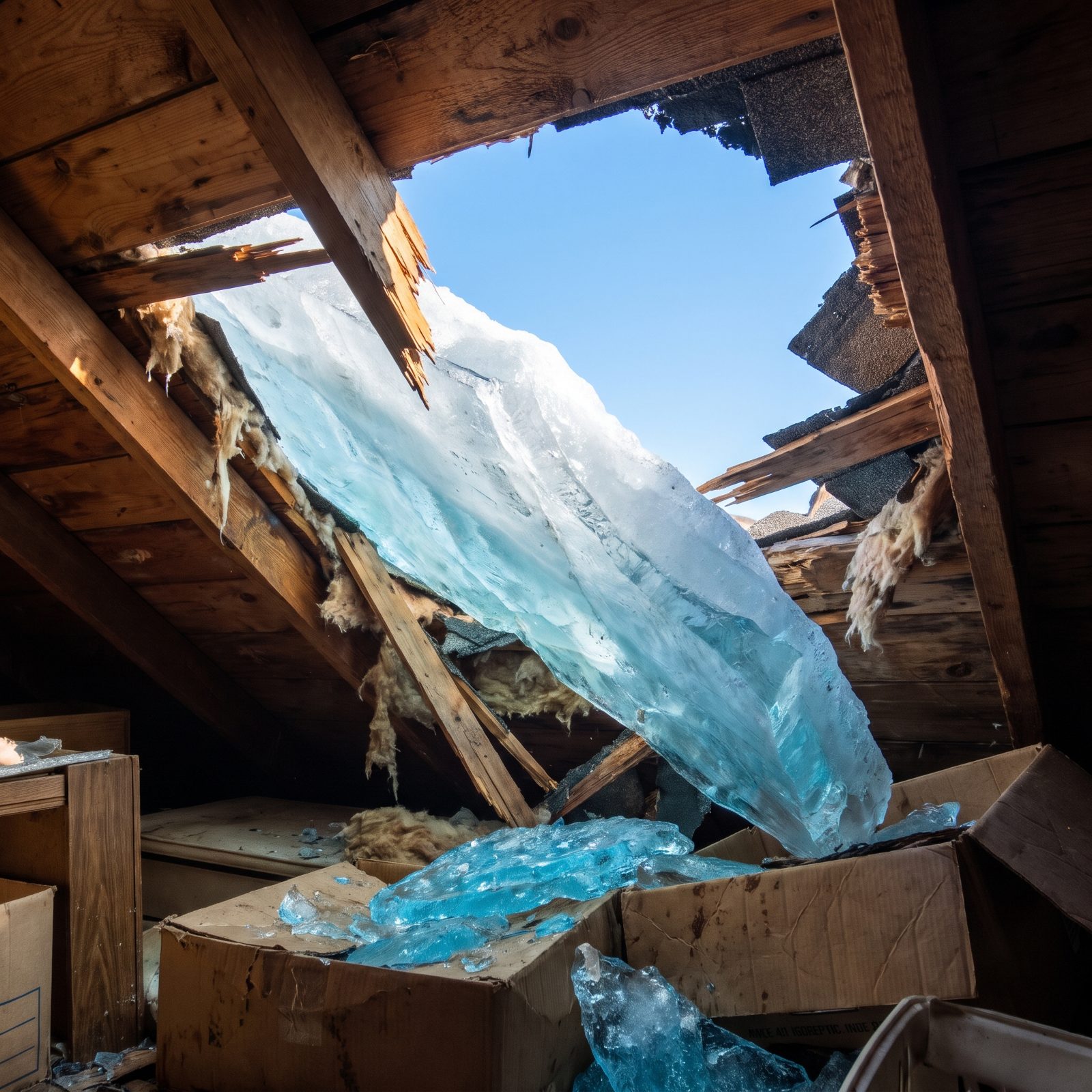 Blue Ice: The Frozen Mystery That Drops From Airplanes
