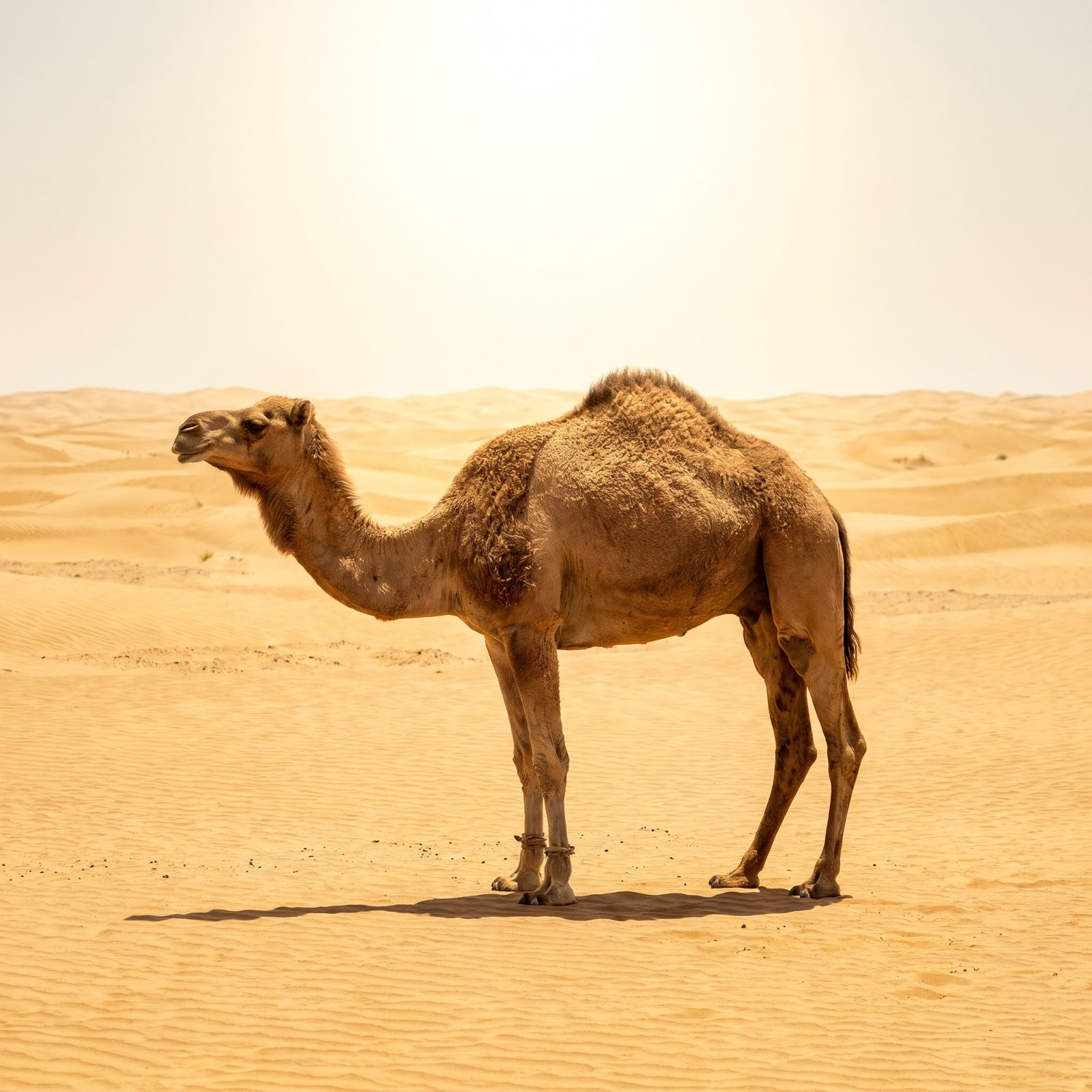 The Camel That Loses a Third of Its Body Water and Walks It Off