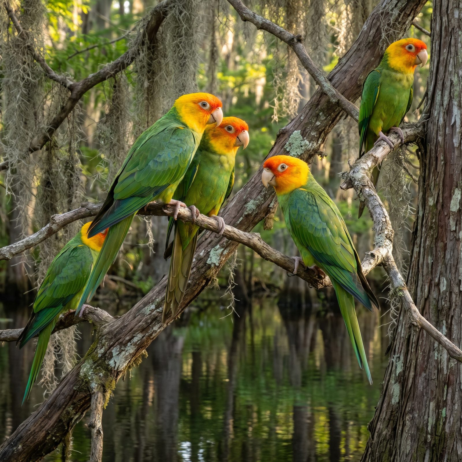 The Carolina Parakeet: America's Only Native Parrot, Gone by 1918