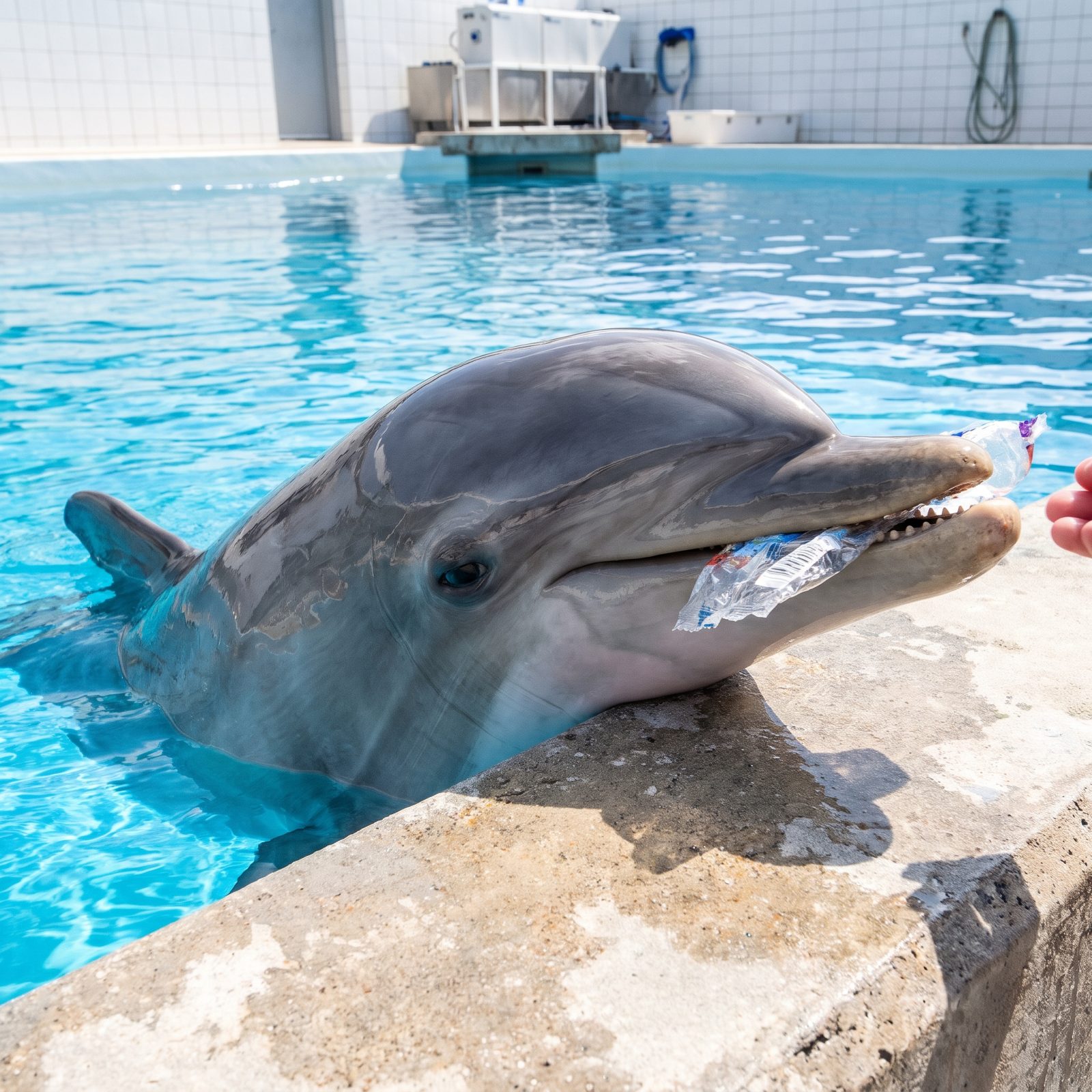 Dolphins That Learned to Game the Reward System for More Fish