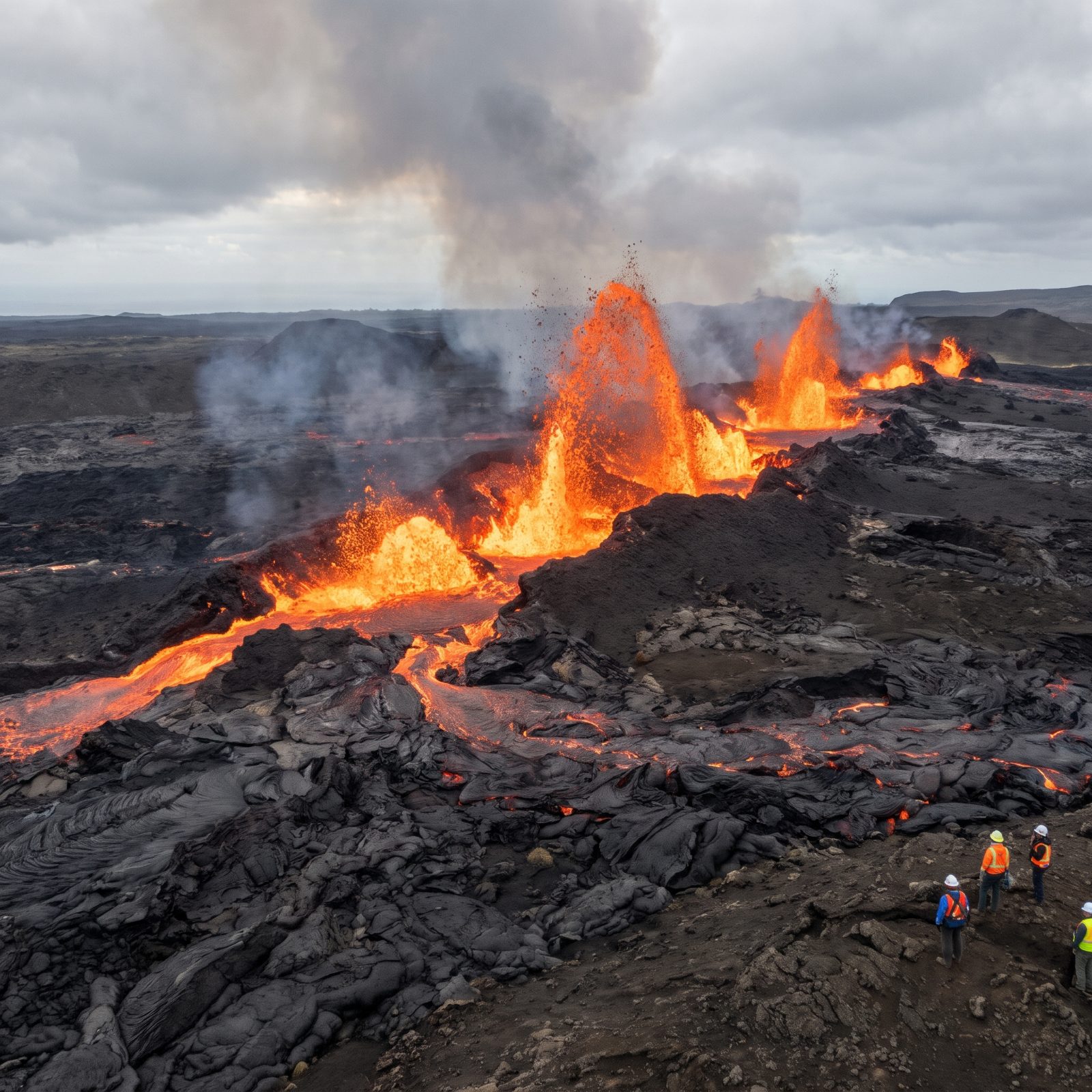 Fissure Eruptions: When the Earth Opens in a Line Instead of a Cone