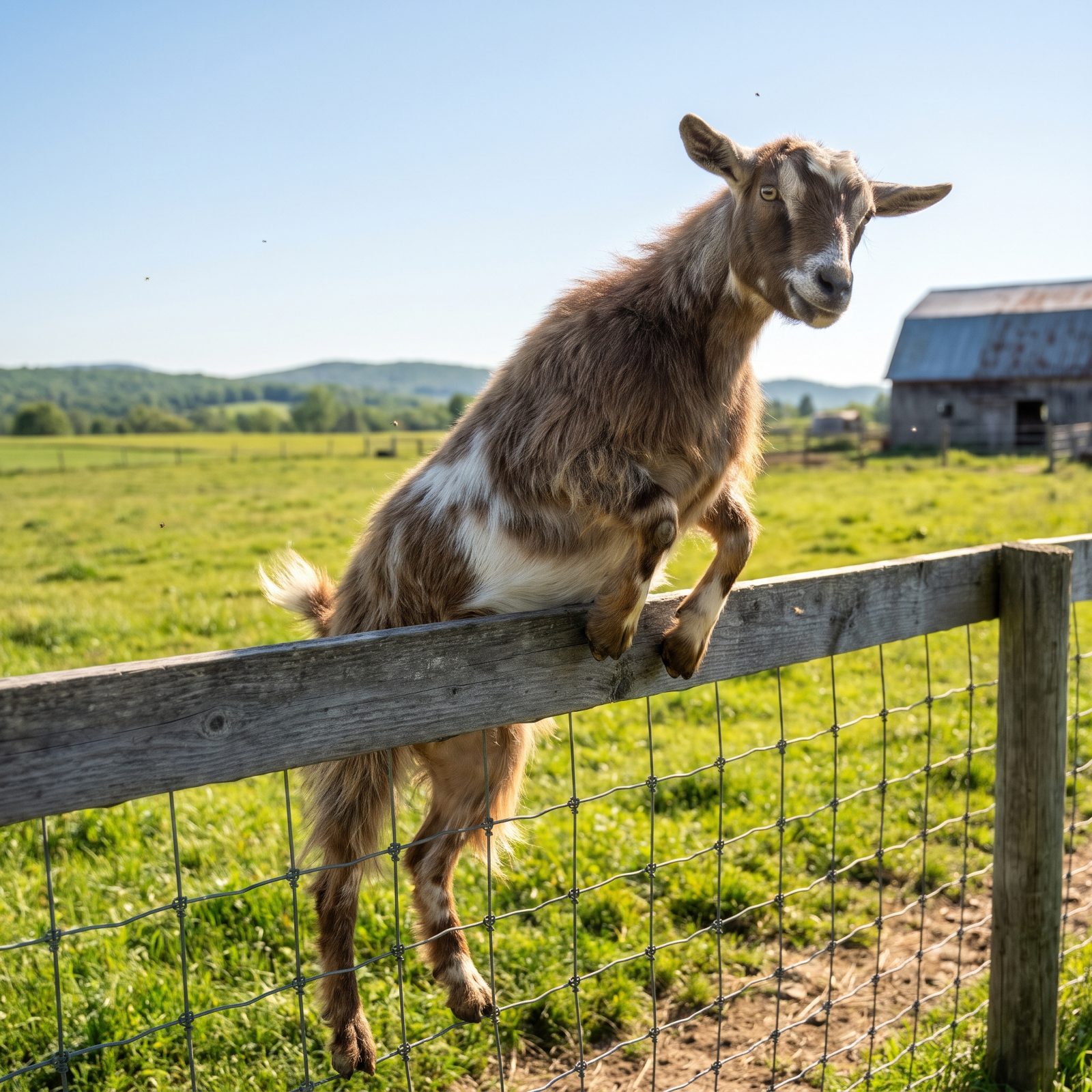 Goats That Treat Every Fence as a Puzzle to Solve