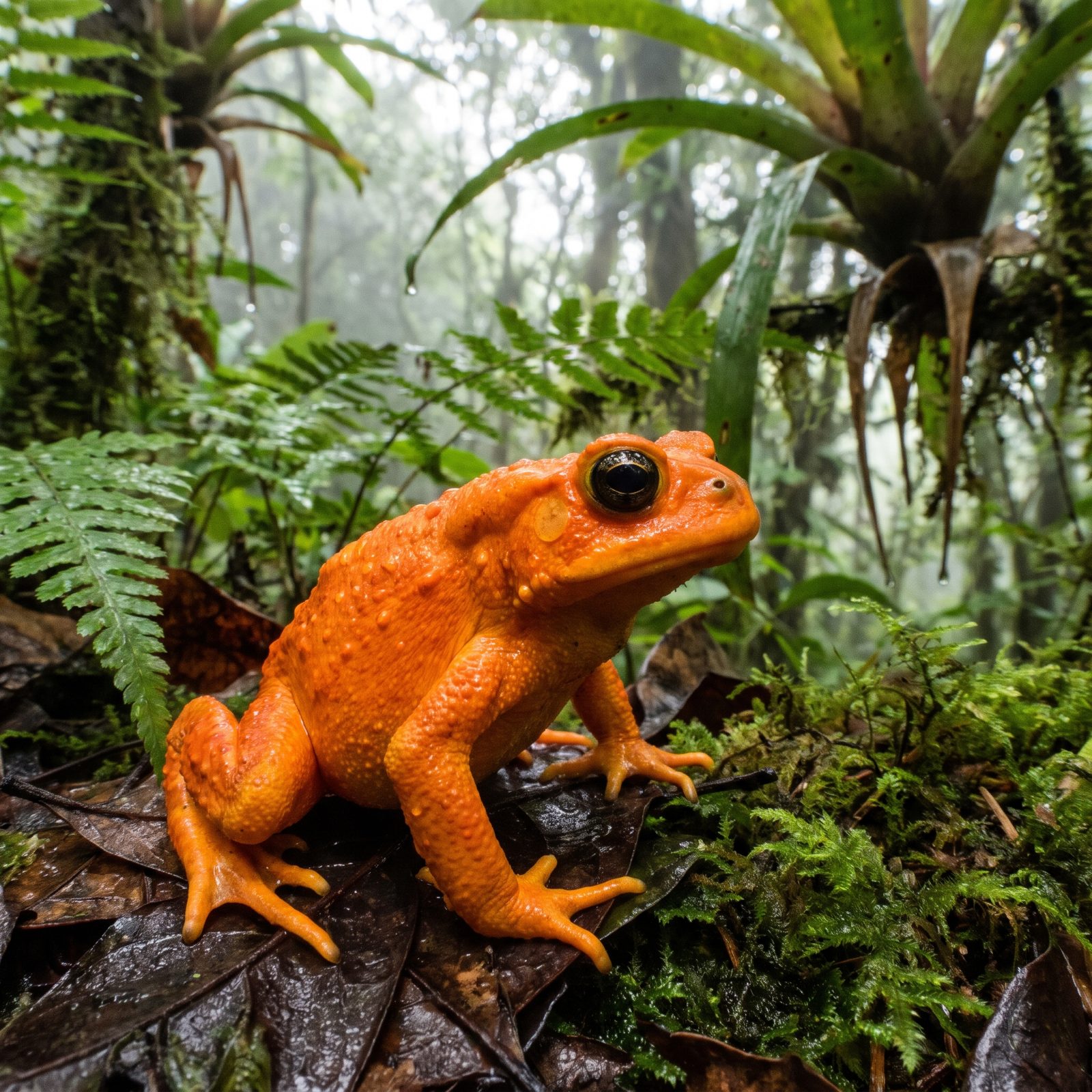 The Golden Toad: Costa Rica's Neon Amphibian That Vanished in a Single Season