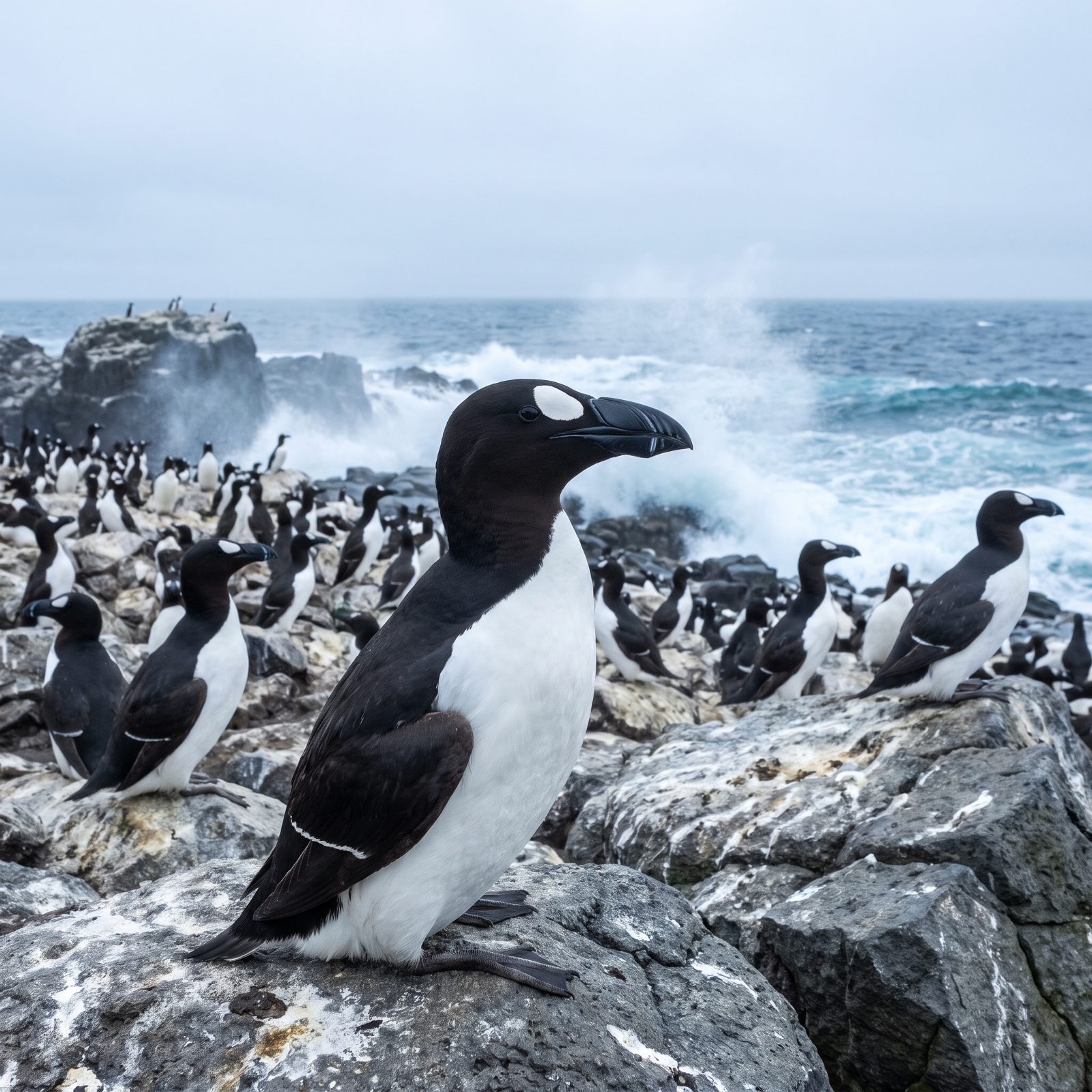 The Great Auk: The Flightless 'Penguin' of the North Atlantic