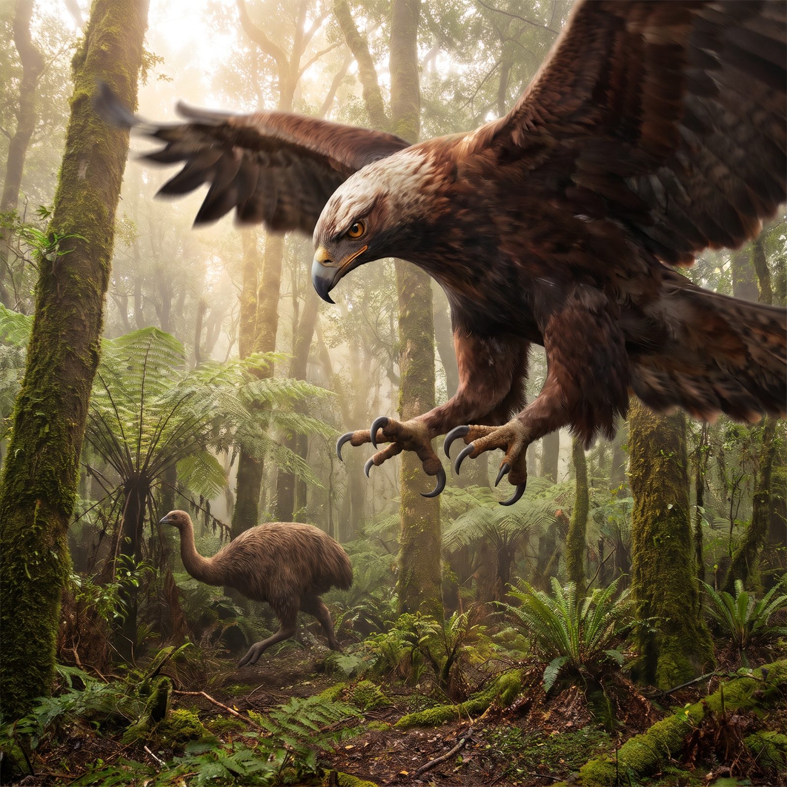 Haast's Eagle: The Giant Raptor That Hunted Humans in New Zealand