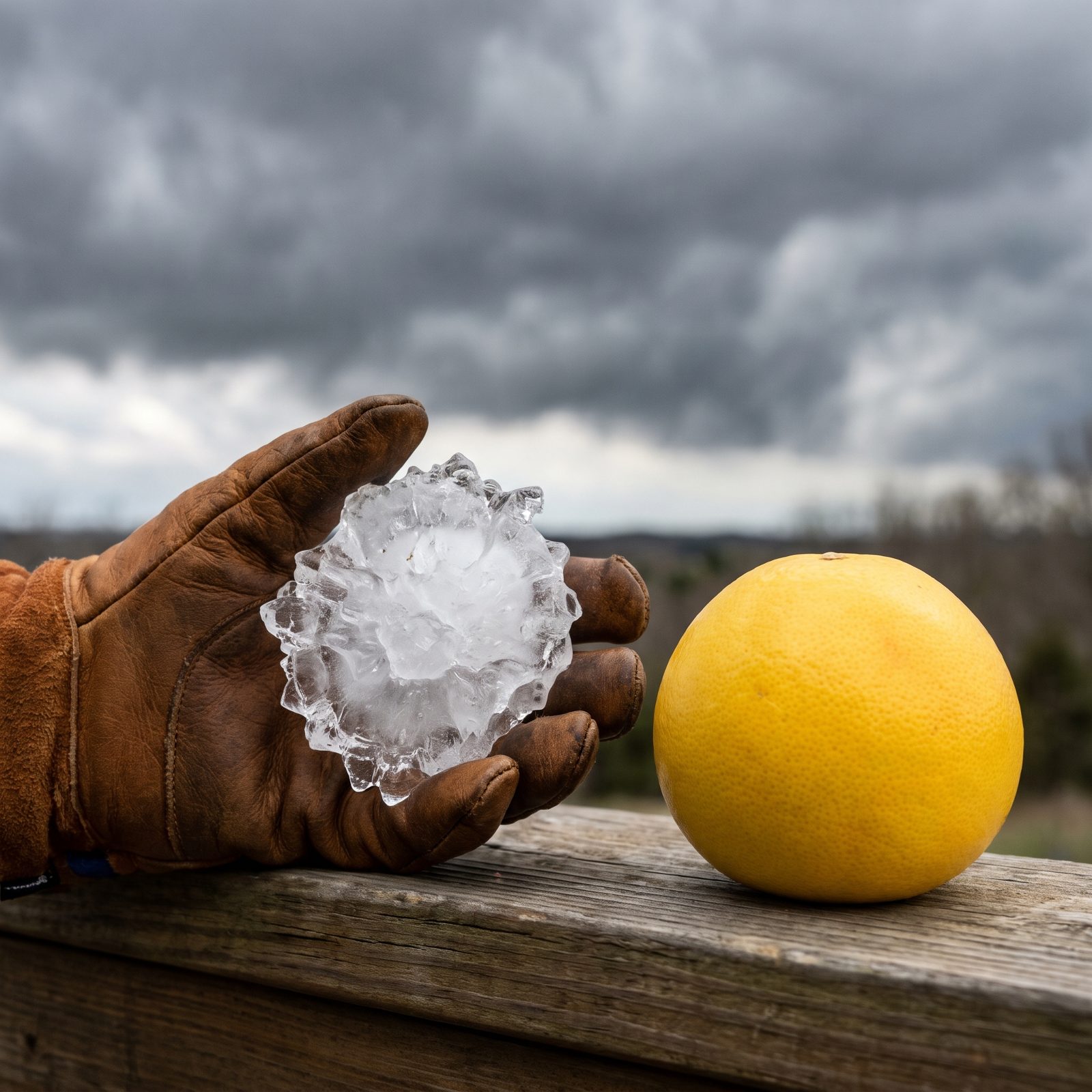 Hailstones the Size of Grapefruit